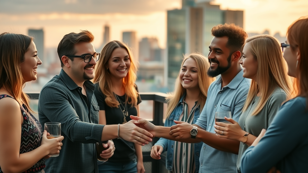 young networkers nurturing relationships for network marketing success
